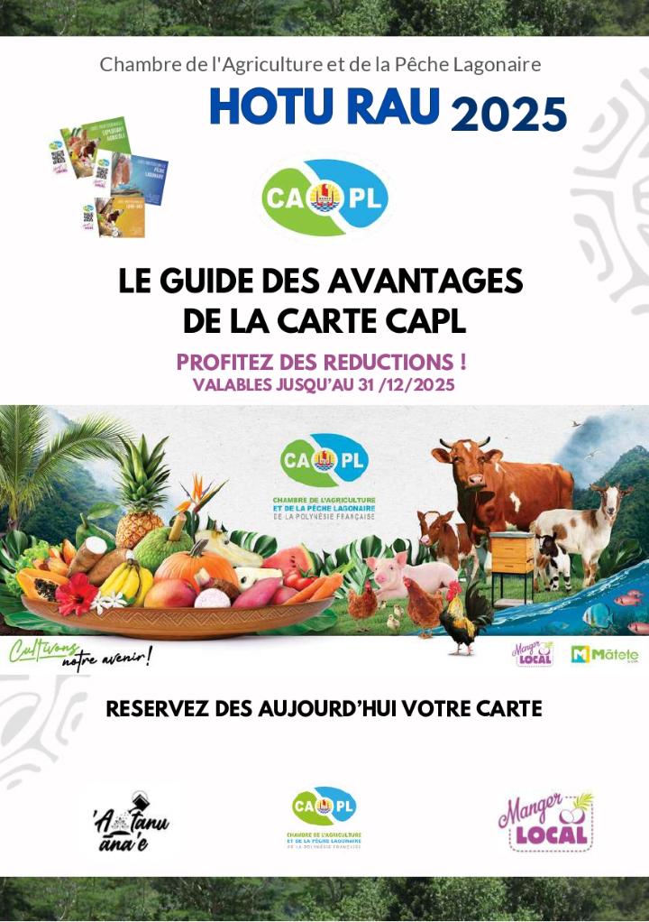 Guide Hotu Rau 2025 | CAPL